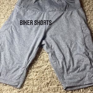 biker shorts!